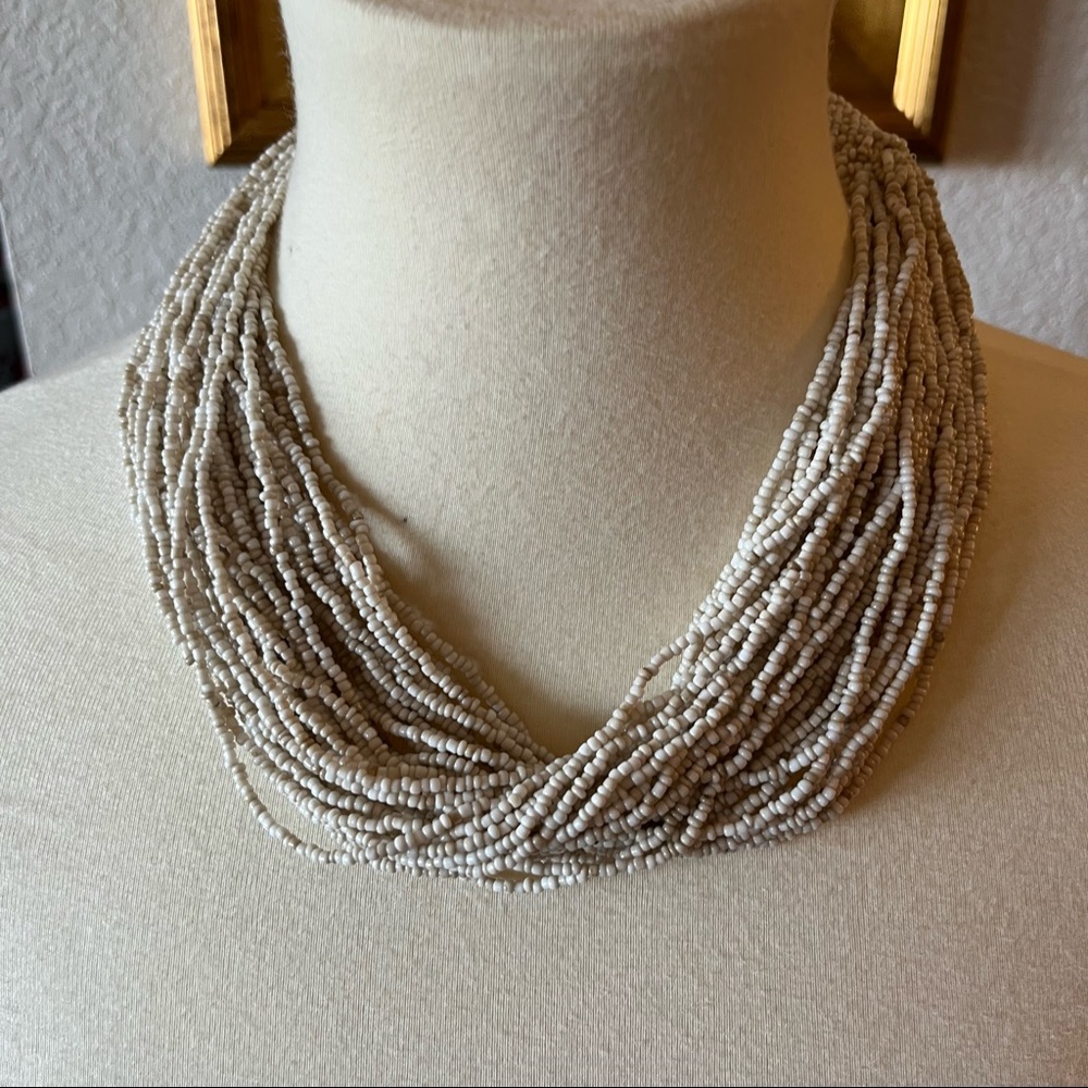 Beaded Statement Necklace